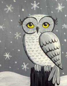 Owl-Snowy
