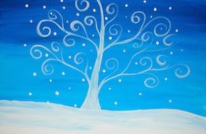 Winter-Tree Snowflake