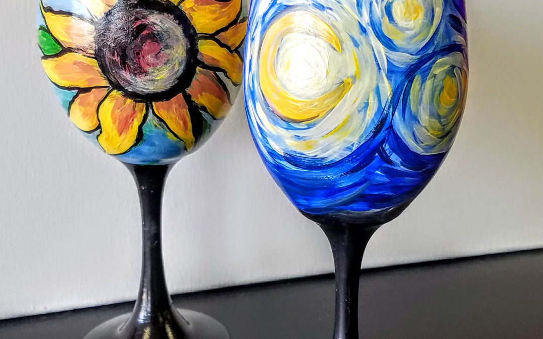 Paint 2 Wine Glasses!